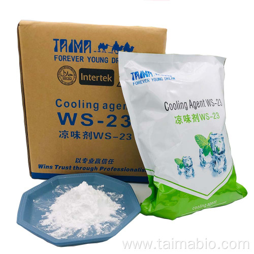 Xian Taima supply cooler powder WS23 cooling agent WS23 used for food&beverage&daily use products